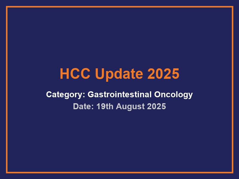 HCC Update 2025
