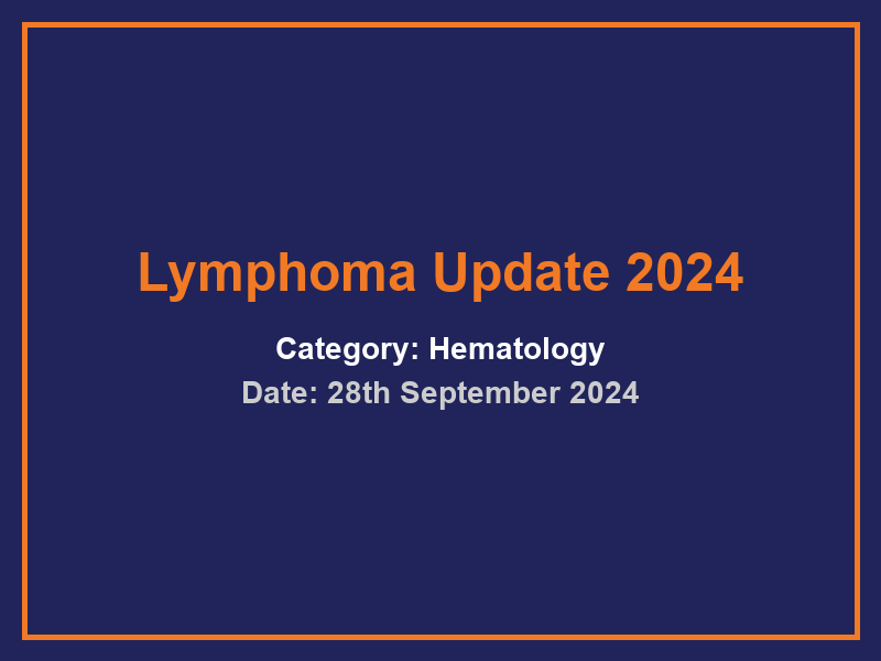 Lymphoma Update 2024
